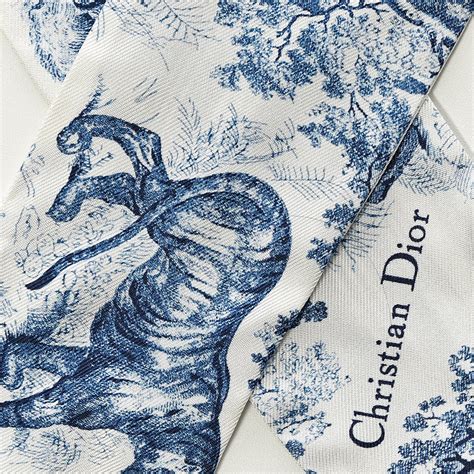 christian dior toile scarf